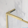 Radaway Modo F SL Brushed Gold II kabina Walk-in 55x201,6cm lewa Złoto Szczotkowane szkło przejrzyste 10419055-99-01L